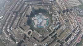 Drone footage shows China's own