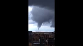 Tornado 4 miles South of Grainfield