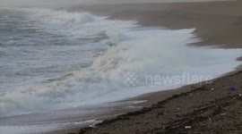 Storm Barney hits Dorset, UK