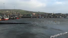 Storm Barney visits the Dingle Peninsula Ireland