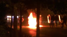 Clashes in Greece between police and protesters