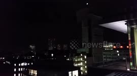 Storm Barney hits Birmingham City Centre 17.11.15