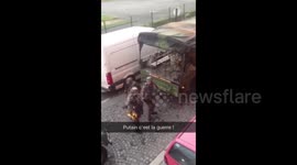 Military forces intervene during raids in Saint Denis