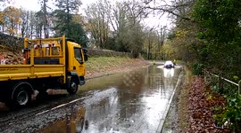 Heavy rain and blocked drains causing more floods across Cumbria today ahead of more storms this weekend.