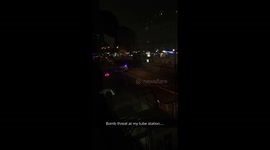 Baker Street evacuated after bomb threat. Controlled explosion by police in progress. #bakerstreet https://t.co/k9lLvLVqHj