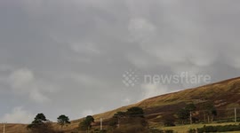 Winter Mammatus Clouds On Glenshane Pass, N. Ireland - Nov 20th 2015