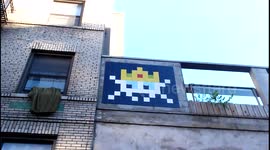 Invader on the LES, NYC