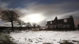 UK snow timelapse footage