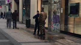 Quiet streets and closed shops as Brussels still on lockdown