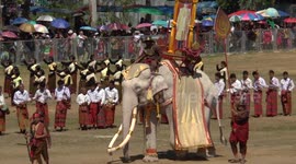 White elephant leads show of respect to theThailand king