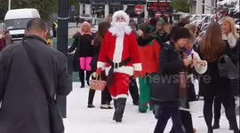 Celebrities at Christmas Ideal Home Show in London