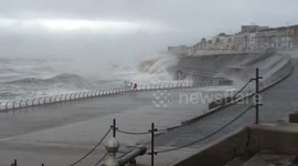 storms hit blackpool