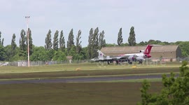 Vulcan XH558 edited  footage from 2015