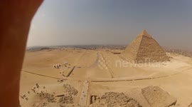 Is this the world's first GoPro-filmed pyramid climb?