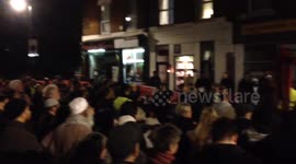 Walthamstow march against proposed Syria bombing