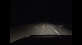 Scary Night Driving Minnesota Storm Thanksgiving