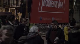 Was Charlie Gilmour at Syria protest?