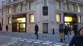 Twitter UK HQ stands with shutters drawn as Elon Musk begins mass sackings