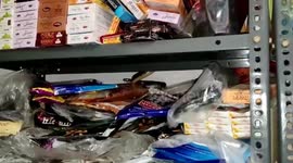 Snake found at supermarket in central India, rescued