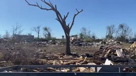 Tornadoes hit Oklahoma, Texas and Arkansas leaving devastating damage