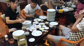 This incredible Vietnamese street food requires dozens of plates to be eaten