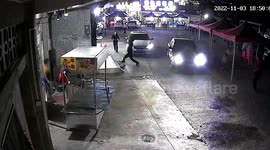 Heroic motorist attempts to catch toddler falling from second floor of building in China
