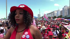 Brazilians attend