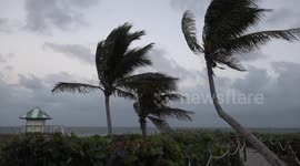 Subtropical Storm Nicole Creating Beach Erosion Well in Advance of its Forecast Arrival in South Florida
