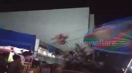 Boy, 13, injured after being flung from fairground swing ride when 'lock breaks'
