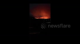 Large brush fire prompts evacuation in West Maui, Hawaii