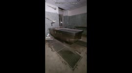 Urban explorer discovers mouldy human organs in creepy abandoned mortuary