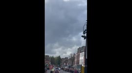 Watch dramatic moment police swoop on man who threw eggs at King Charles during York walkabout