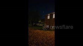 Total lunar eclipse in Cambridge, ON, Canada