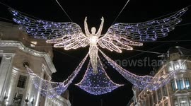 Golden angels back to London's Regent Street for Christmas 2022