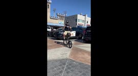 Riding with the Police!