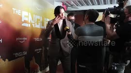 Arrivals to The English premiere in New York, NY, USA