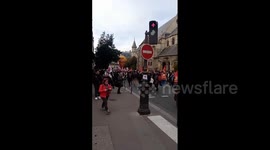 Transit workers strike demanding higher wages, travel disruption caused in France