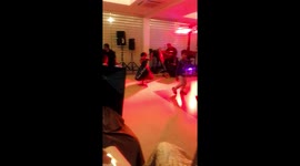 My child's dance child's a Tamil song at the birthday party at country club