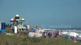 Locals flock to Delray Beach just hours after Hurricane Nicole passed through