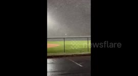US: Cold Front Brings Snowflakes To Oklahoma