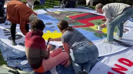 COP27: Protesters march for climate justice in global day of action