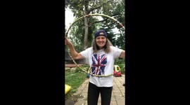 Hoola Hoop surprised me when I tried it and it powered itself with little effort
