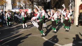 Morris dancers at the Lord Mayor's Show