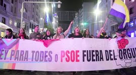 Plataforma Trans marcha en Madrid