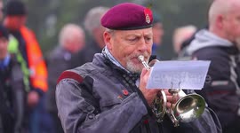 Hundreds of bikers gather for Remembrance Sunday ride-out in Yorkshire, UK
