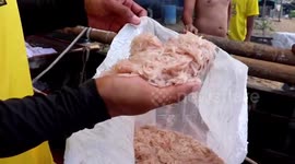 Thai fishermen trawl for krill to make tasty shrimp paste