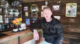 Incredible DIY man-cave made entirely from recycled materials has been crowned Britain's best Pub Shed of the Year