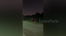 Faulty fireworks fire into crowd at Buddhist festival