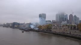King Charles III celebrates first birthday as monarch with gun salutes across London