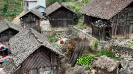 Manong Ancient Village in Baise, China